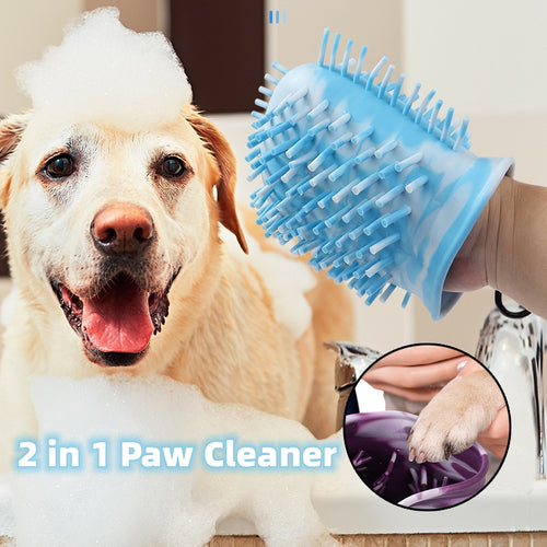 PawClean Dog Paw Cleaner Cup
